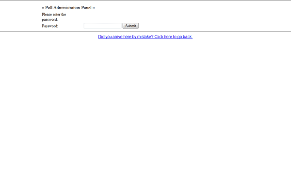 Simple PHP Poll image
